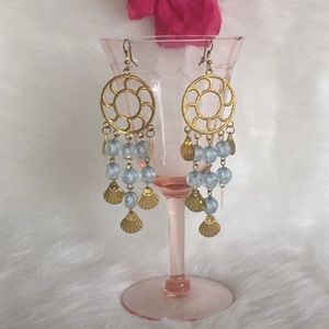 🌹3/$15 Palm Beach Dream Catcher Style Earrings